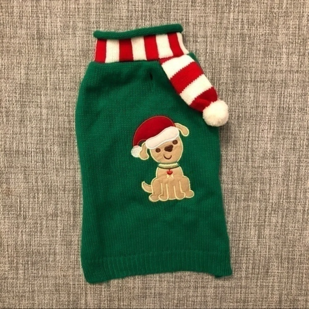 Christmas dog outfit